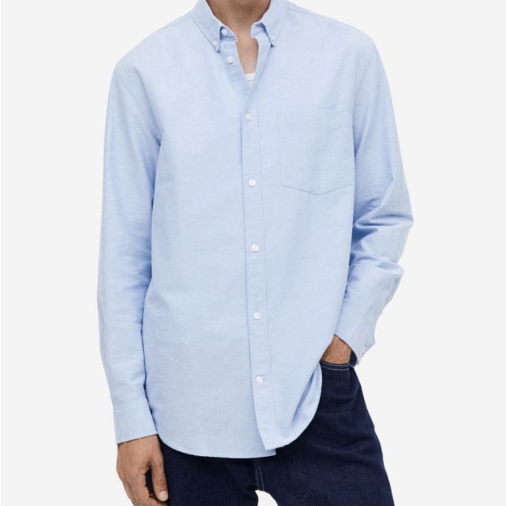H&M Regular Fit Oxford Shirt